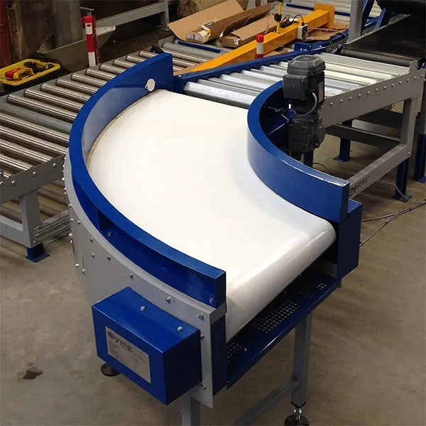 Sản phẩm Băng tải PVC góc cong — Công Ty TNHH Kỹ Thuật Băng Tải CXN — MST 0316014778