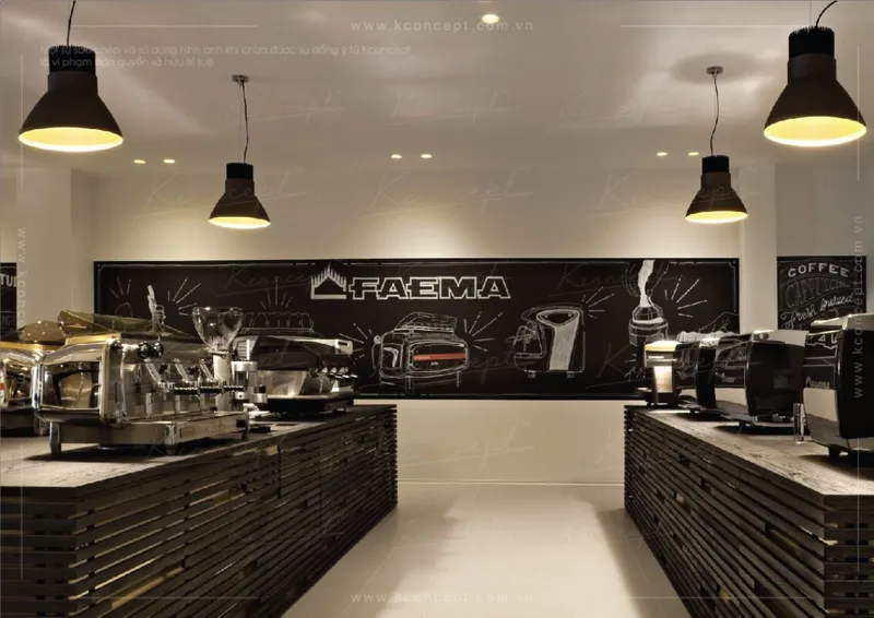 Sản phẩm anh thiet ke thi cong noi that showroom trung bay may pha cafe kconcept 01 1131x800 — Công Ty TNHH KCONCEPT — MST 0316036845