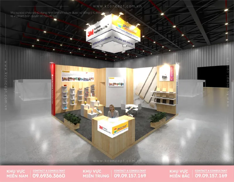 Sản phẩm Thiet ke thi cong gian hang trien lam uy tin hang dau kconcept 01 — Công Ty TNHH KCONCEPT — MST 0316036845