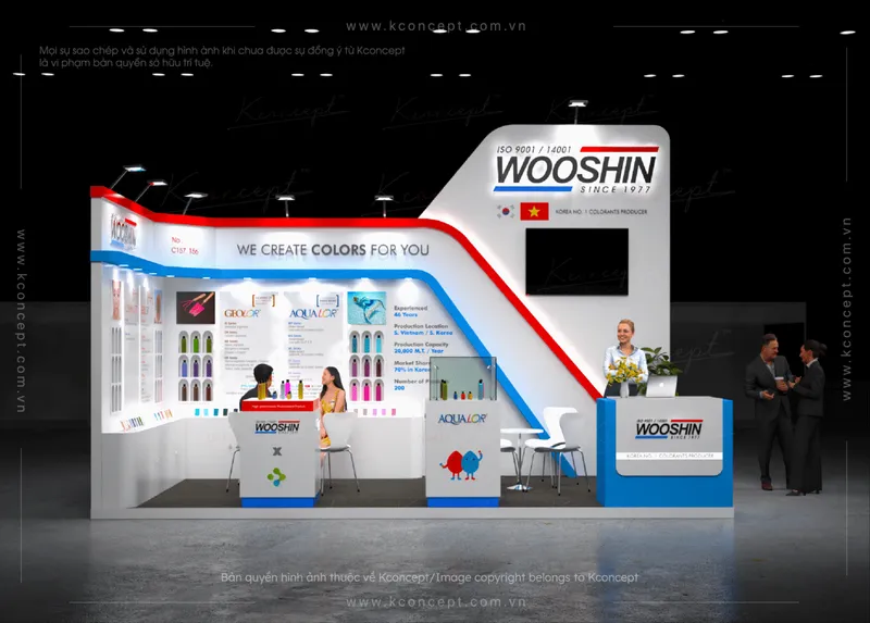 Sản phẩm Design_Wooshin _booth_Coating_Expo_2023 02 min — Công Ty TNHH KCONCEPT — MST 0316036845
