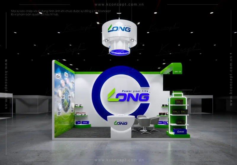 Sản phẩm Design_booth_exhibition_LeLong VietNam_By_kconcept — Công Ty TNHH KCONCEPT — MST 0316036845