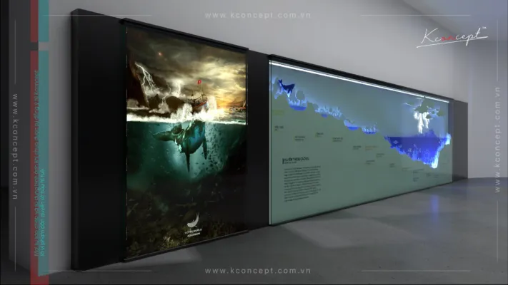 Sản phẩm Aquarium cracked wall signage information board by Kconcept 711x400 — Công Ty TNHH KCONCEPT — MST 0316036845
