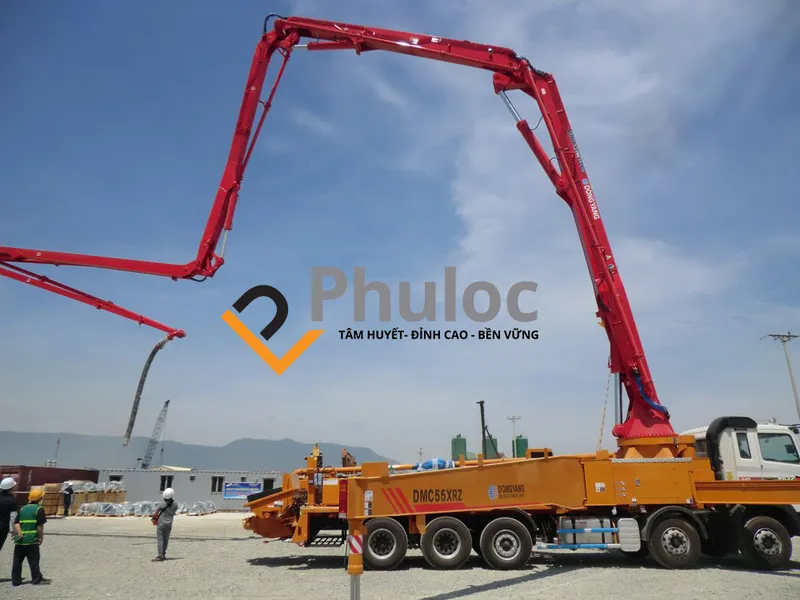 Sản phẩm bơm cần phuloc — Công Ty Cổ Phần Bê Tông Phuloc — MST 0316039155