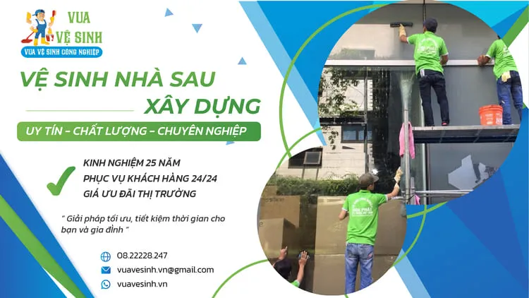 Sản phẩm ve sinh nha sau xay dung 6 — Công Ty Cổ Phần Tập Đoàn Vin Care — MST 0316090151