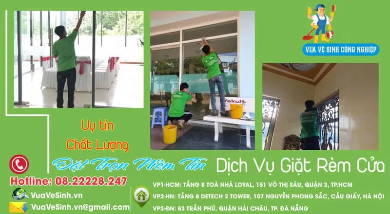 Sản phẩm dich vu giat rem cua tai nha — Công Ty Cổ Phần Tập Đoàn Vin Care — MST 0316090151