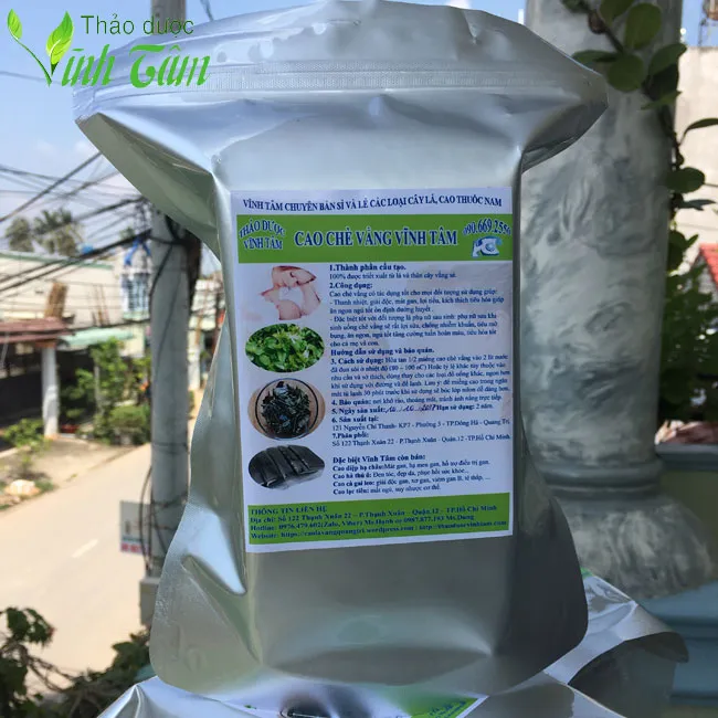 Sản phẩm cao che vang cao cap 6 — Công Ty Cổ Phần Thương Mại Xuất Nhập Khẩu Vĩnh Tâm — MST 0316098383