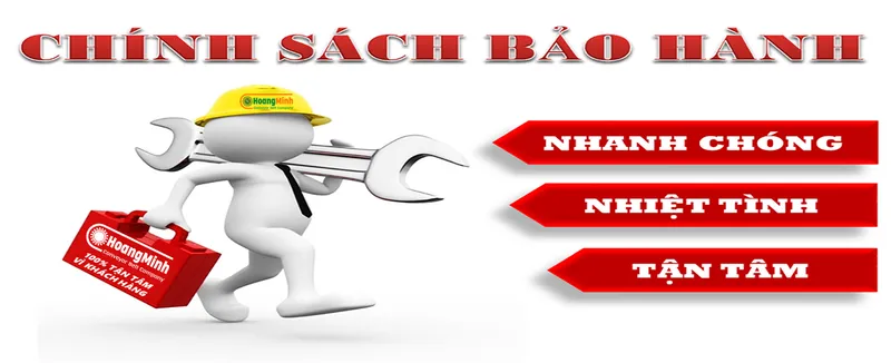 Sản phẩm bao hanh — Công Ty Cổ Phần Kỹ Thuật Và Thương Mại Hoàng Minh — MST 0316099316