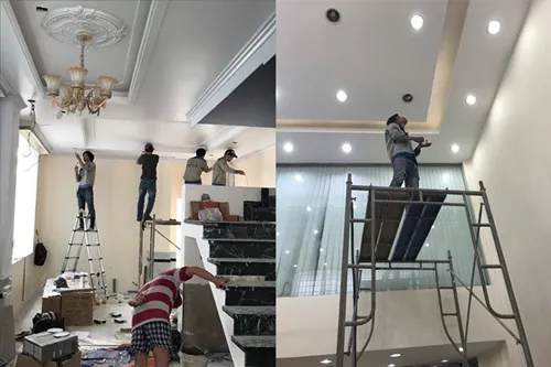 Sản phẩm thi cong co dien tron goi — Xây Dựng Lê Trí - Công Ty TNHH Thương Mại Dịch Vụ Đầu Tư Lê Trí — MST 0316100794