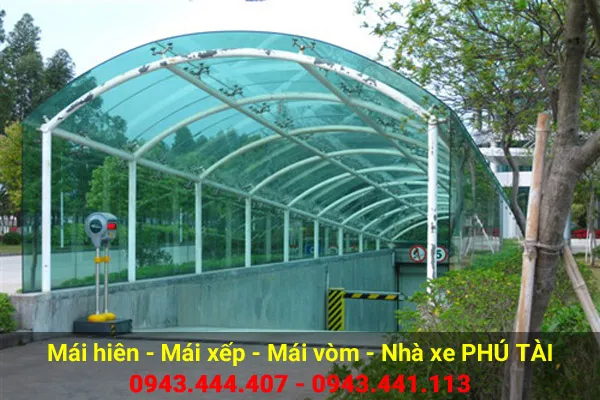 Sản phẩm mai che lay sang phu tai 01 — Công Ty TNHH Sản Xuất Cơ Khí Xây Dựng Phú Tài — MST 0316111700