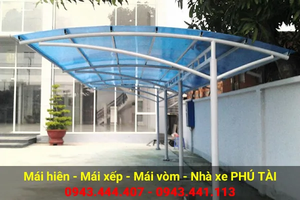 Sản phẩm mai che lay sang phu tai 02 — Công Ty TNHH Sản Xuất Cơ Khí Xây Dựng Phú Tài — MST 0316111700