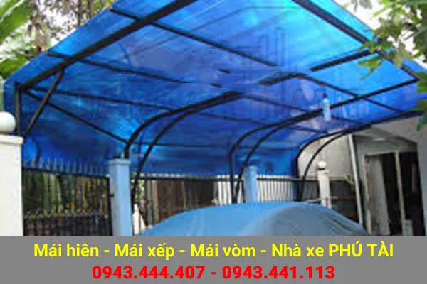 Sản phẩm mai che lay sang phu tai 06 — Công Ty TNHH Sản Xuất Cơ Khí Xây Dựng Phú Tài — MST 0316111700