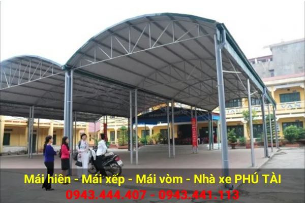 Sản phẩm mai che nha xe phu tai 06 — Công Ty TNHH Sản Xuất Cơ Khí Xây Dựng Phú Tài — MST 0316111700
