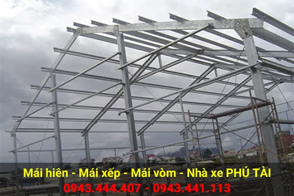 Sản phẩm mai che nha xuong phu tai 10 — Công Ty TNHH Sản Xuất Cơ Khí Xây Dựng Phú Tài — MST 0316111700