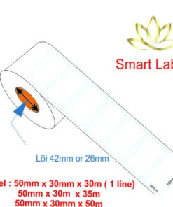 Sản phẩm nhãn 50mm x 30mm 247x296 — Công Ty TNHH In Smart Label — MST 0316113225