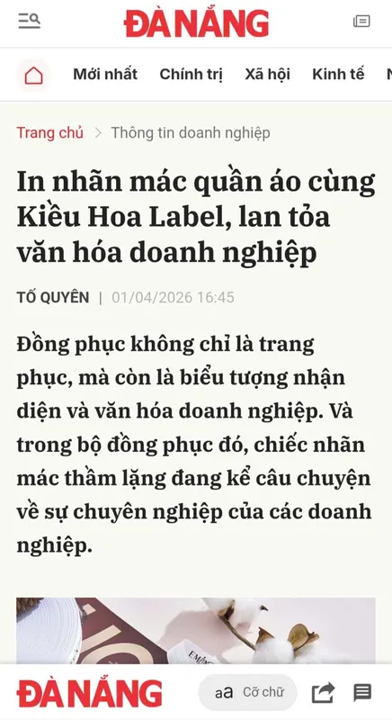 Sản phẩm gen h bao 1 — Công Ty TNHH Kiều Hoa Label — MST 0316115952