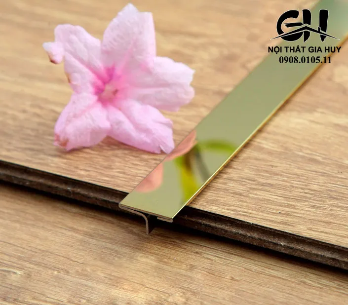 Sản phẩm Nep Inox chu T 15mm — Công Ty TNHH Thiết Kế Thi Công Nội Thất Gia Huy — MST 0316120783