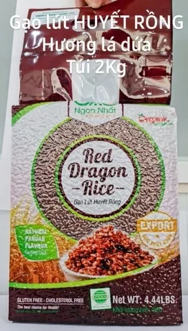 Sản phẩm gao lut huyet rong huong dua loai 2kg — Gạo Ngon Nhất - Công Ty TNHH Gạo Ngon Nhất — MST 0316131009
