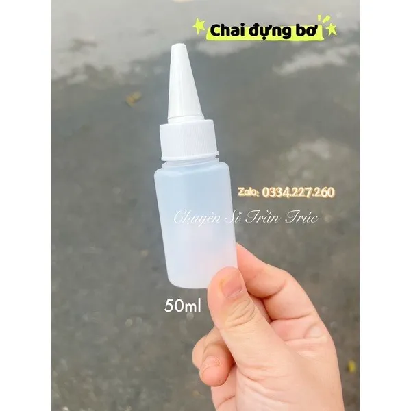Sản phẩm chai nhua dung bo 50ml — Công ty TNHH Chuyên Sỉ Trần Trúc — MST 0316131591