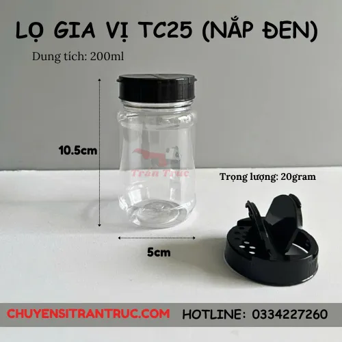 Sản phẩm hu dung gia vi tc25 200ml — Công ty TNHH Chuyên Sỉ Trần Trúc — MST 0316131591