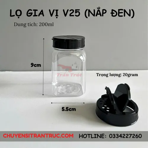 Sản phẩm hu dung gia vi v25 200ml — Công ty TNHH Chuyên Sỉ Trần Trúc — MST 0316131591
