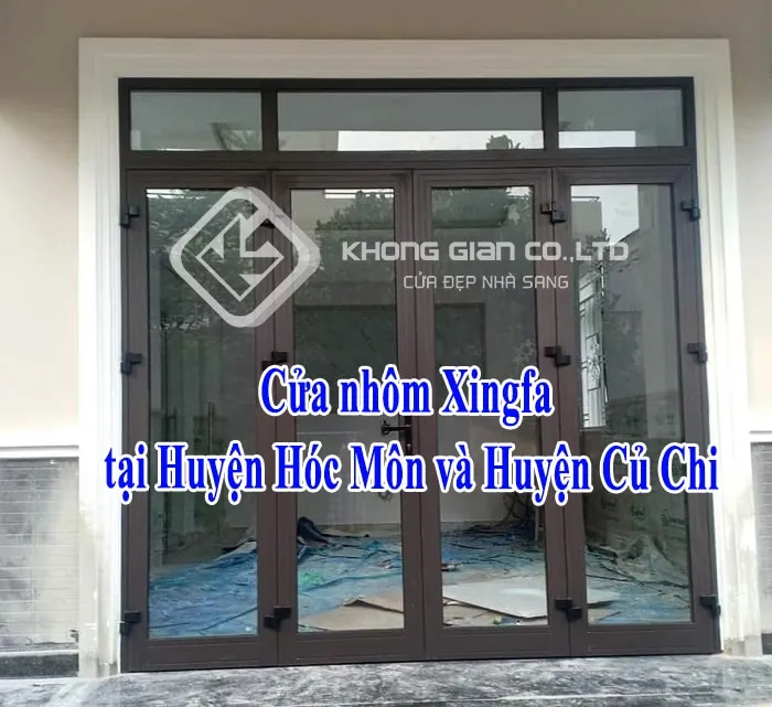 Sản phẩm cua nhom xingfa huyen cu chi 1 — Công Ty TNHH Nhôm Kính Không Gian — MST 0316131908