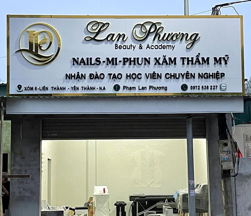 Sản phẩm bang hieu tiem nail dep nhat — Quảng Cáo Gia Vinh - Công Ty TNHH Quảng Cáo Nội Thất Gia Vinh — MST 0316133951