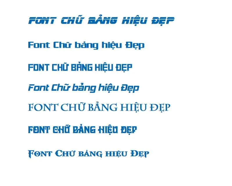Sản phẩm font chu bang hieu dep — Quảng Cáo Gia Vinh - Công Ty TNHH Quảng Cáo Nội Thất Gia Vinh — MST 0316133951