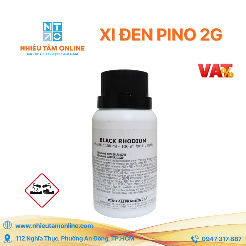 Sản phẩm xi en pino 2g ghs_orig — Công Ty TNHH Thiết Bị Kim Hoàn NTO — MST 0316135691