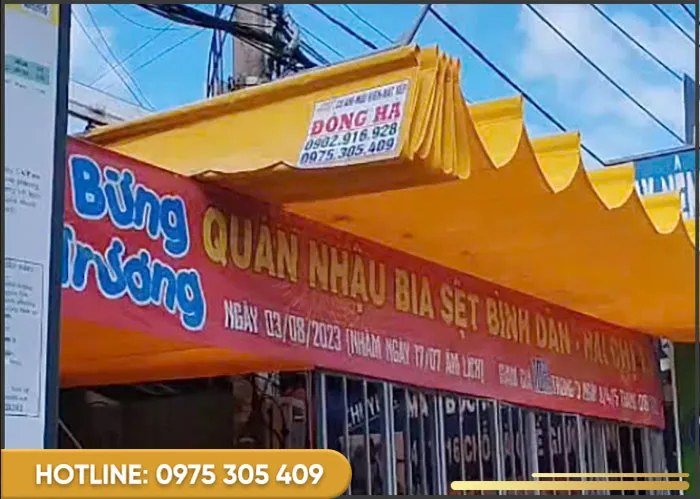 Sản phẩm mai che quan nhau — Mái Hiên Đông Hà - Công Ty TNHH Cơ Khí Xây Dựng Đông Hà — MST 0316142586
