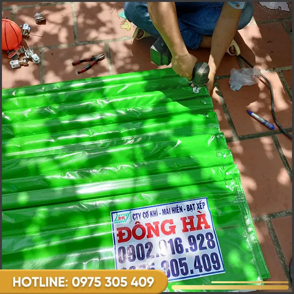 Sản phẩm mai xanh la — Mái Hiên Đông Hà - Công Ty TNHH Cơ Khí Xây Dựng Đông Hà — MST 0316142586