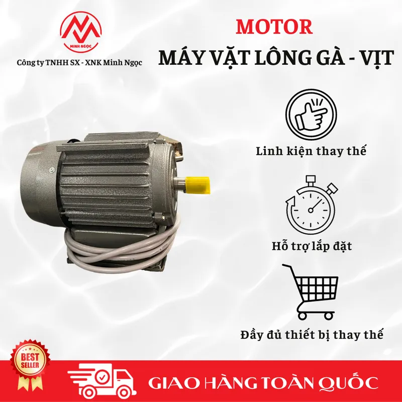 Sản phẩm Mo to may vat long ga vit — Máy Vặt Lông Minh Ngọc - Công Ty TNHH Sản Xuất Xuất Nhập Khẩu Minh Ngọc — MST 0316144230