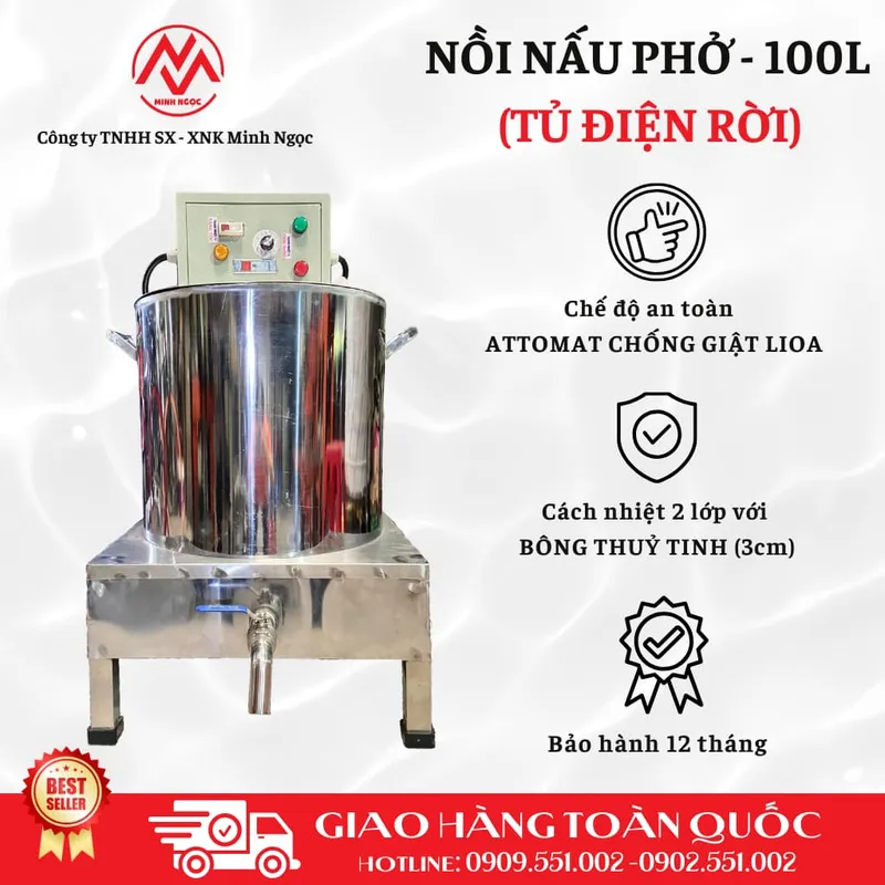 Sản phẩm Noi nau pho 100 2 — Máy Vặt Lông Minh Ngọc - Công Ty TNHH Sản Xuất Xuất Nhập Khẩu Minh Ngọc — MST 0316144230