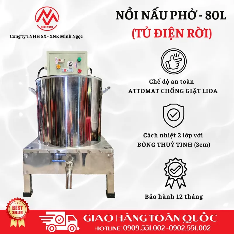 Sản phẩm Noi nau pho 80 2 — Máy Vặt Lông Minh Ngọc - Công Ty TNHH Sản Xuất Xuất Nhập Khẩu Minh Ngọc — MST 0316144230