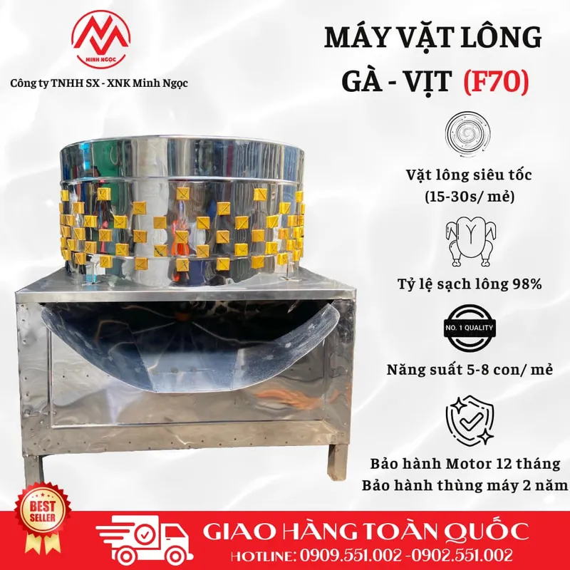 Sản phẩm f70 1 — Máy Vặt Lông Minh Ngọc - Công Ty TNHH Sản Xuất Xuất Nhập Khẩu Minh Ngọc — MST 0316144230
