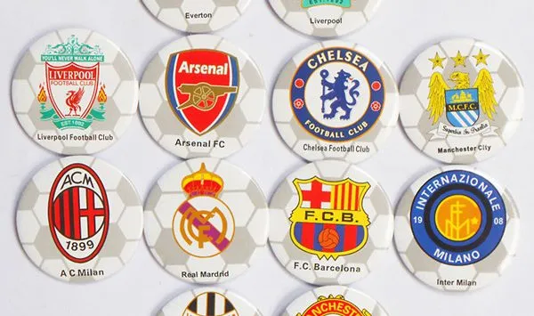 Sản phẩm New 4 5cm UEFA Champions League Football club pin badge button Backpack Decorations Clothing Accessories 48pcs 600x355 — Công Ty TNHH In Dệt Nhãn Mác Gia Phát — MST 0316167333