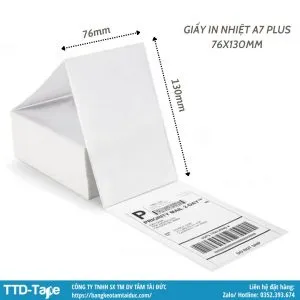 Sản phẩm Giay in nhiet a7 plus in don tmdt 300x300 — Vật Liệu Đóng Gói Tâm Tài Đức - Công Ty TNHH Sản Xuất Thương Mại Dịch Vụ Tâm Tài
Đức — MST 0316179610