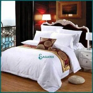 Sản phẩm chan ga goi mau trang cao cap 300x300 — Công Ty TNHH Dệt May Vải Sợi Sài Gòn — MST 0316191921