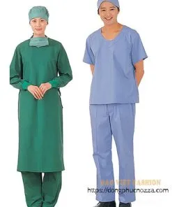 Sản phẩm ao blouse bac si ms11 247x296 — Công Ty TNHH Đầu Tư - Thương Mại - Dịch Vụ Sao Việt Fashion — MST 0316198349