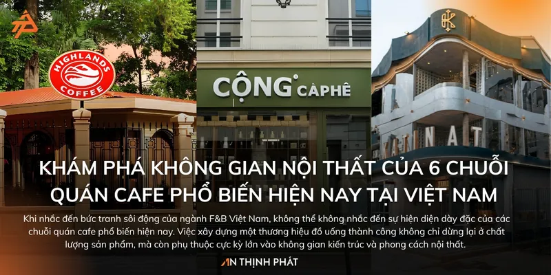 Sản phẩm TKC chuoi quan cafe pho bien hien nay — Công Ty TNHH Kiến Trúc Nội Thất An Thịnh Phát — MST 0316224775
