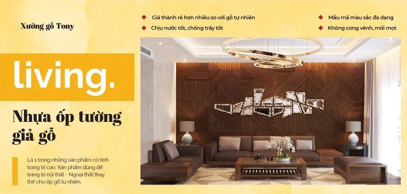 Sản phẩm Baner lam nhua gia go — Sàn Gỗ Tony - Công Ty TNHH Thương Mại và Dịch Vụ Quảng Cáo Tony — MST 0316237358
