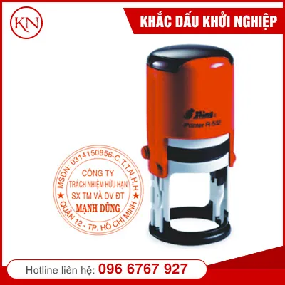 Sản phẩm 8 — Chi Nhánh Tiền Giang - Công Ty TNHH Thương Mại Dịch Vụ Khắc Dấu Khởi Nghiệp — MST 0316244274