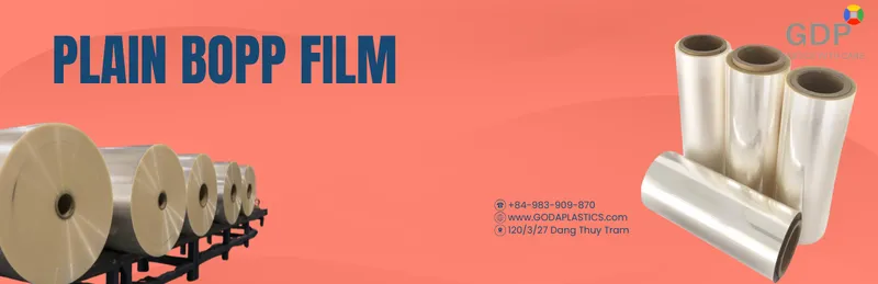 Sản phẩm plain bopp film 9001 — Màng BOPP Goda - Công Ty TNHH Nhựa Goda — MST 0316249716
