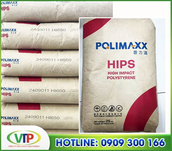 Sản phẩm HIPS 650 thai lan_N — Hạt Nhựa Nguyên Sinh Vạn Thuận Phương - Công Ty TNHH Vạn Thuận Phương — MST 0316257361