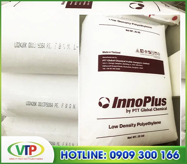 Sản phẩm LDPE 2426K_N — Hạt Nhựa Nguyên Sinh Vạn Thuận Phương - Công Ty TNHH Vạn Thuận Phương — MST 0316257361
