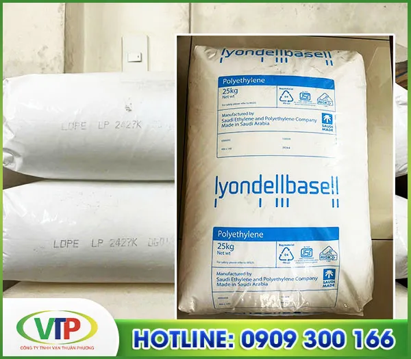 Sản phẩm LDPE 2427K 2 — Hạt Nhựa Nguyên Sinh Vạn Thuận Phương - Công Ty TNHH Vạn Thuận Phương — MST 0316257361