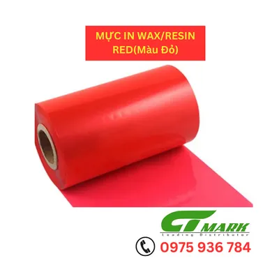Sản phẩm muc in wax resin red(mau do)_400x400 — Công Ty TNHH CTMARK — MST 0316261625