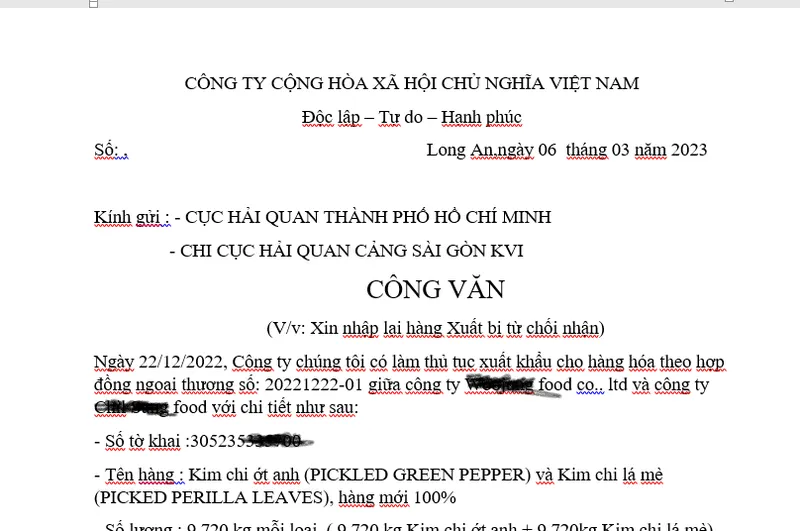Sản phẩm Screenshot 2023 03 07 2220471 — Công Ty TNHH ANB International Logistics — MST 0316272391