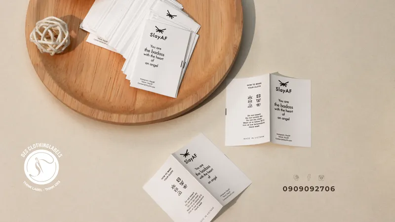 Phòng thí nghiệm Nhãn Mác Quần Áo DES CLOTHINGLABELS - Công Ty TNHH DCL Global #1 — MST 0316272874