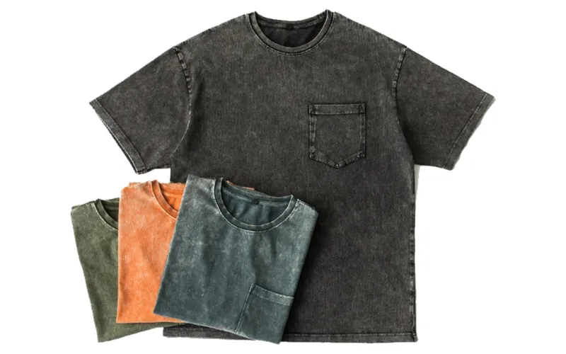 Sản phẩm gia cong ao thun wash — May In Thêu Hải Triều - Công Ty TNHH Fika Việt Nam — MST 0316280392