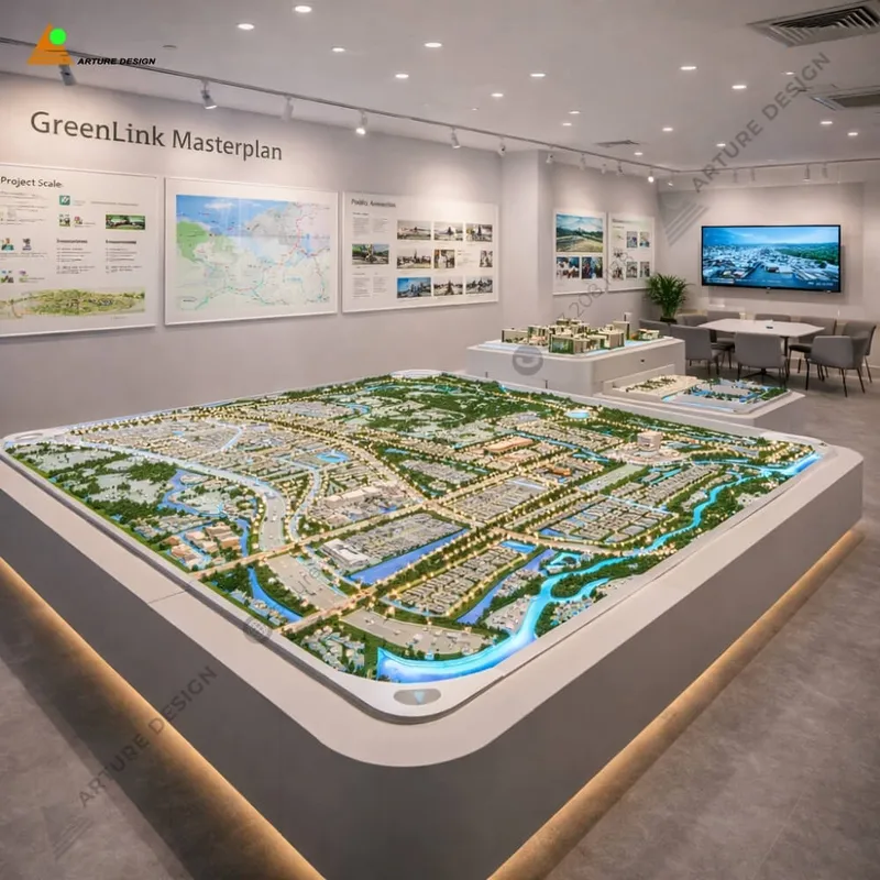 Sản phẩm du an thiet ke thi cong mo hinh quy hoach greenlink masterplan 60m² quan 9 tp hcm arture design — Công Ty TNHH Arture Design — MST 0316283957